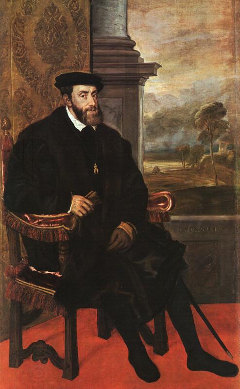  Titian Charles V, Seated